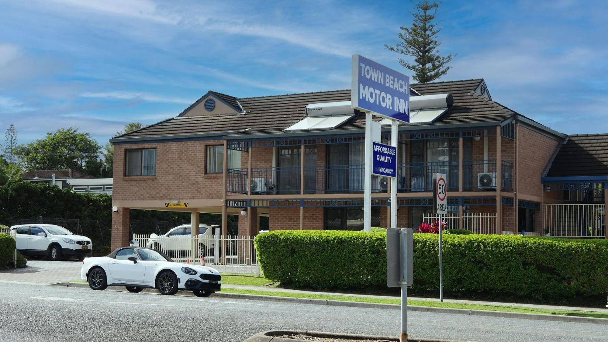 Town Beach Motor Inn Port Macquarie Exteriör bild