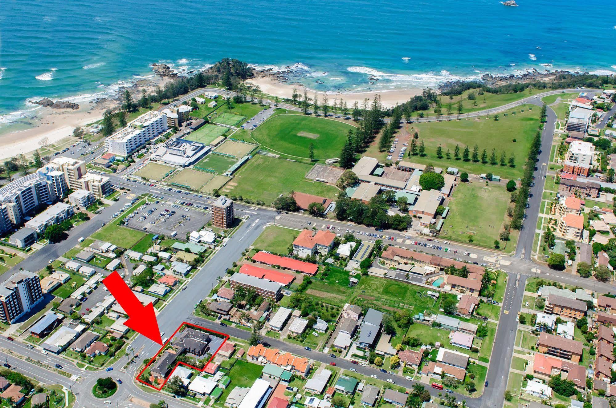 Town Beach Motor Inn Port Macquarie Exteriör bild